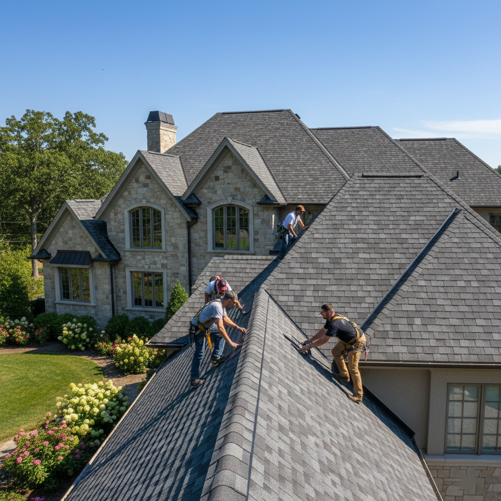 Houston Roofing service in The Heights